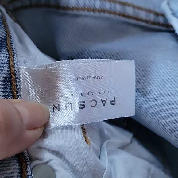 PacSun Mom jeans 28/ankle crop - Picture 7 of 8